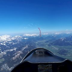 Flugwegposition um 12:26:25: Aufgenommen in der Nähe von Tauplitz, 8982 Tauplitz, Österreich in 2661 Meter